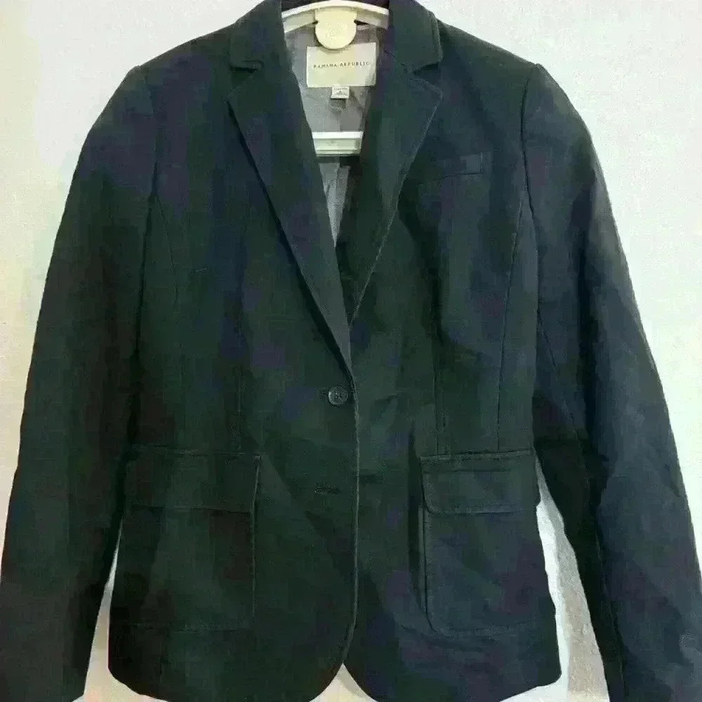 Banana Republic Double Breasted 2 Button Blazer